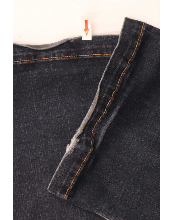 Женские расклешенные джинсы Benetton W25 L33 синие