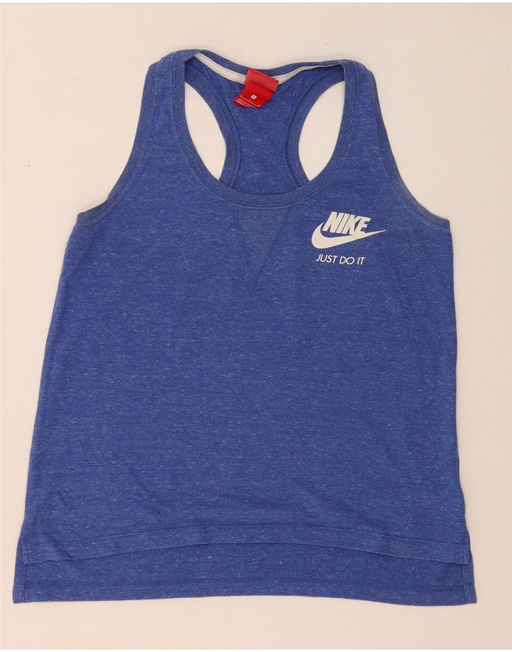 Женский жилет Nike Top UK 10, маленький синий в крапинку