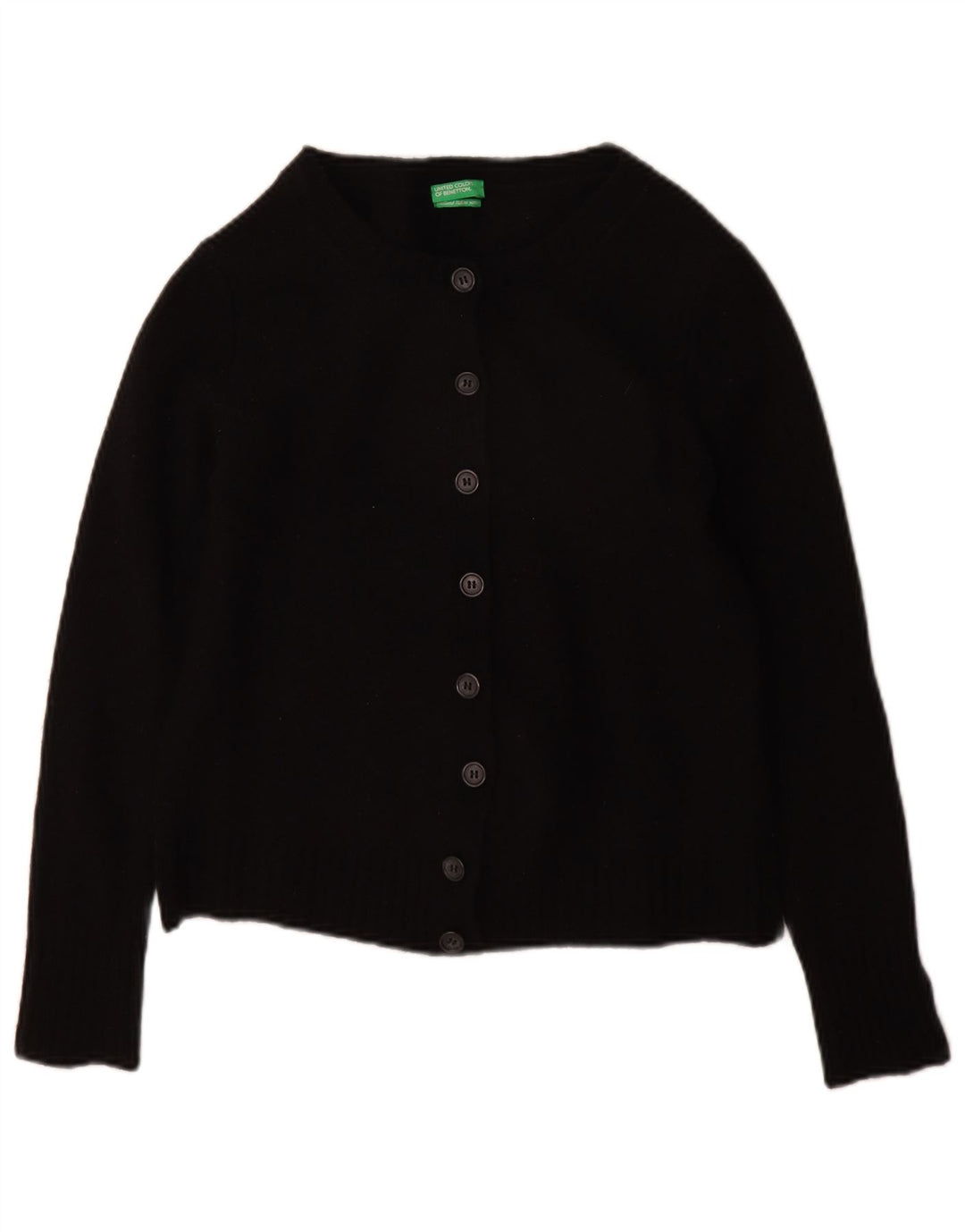 Женский кардиган Benetton UK 10, маленький черный