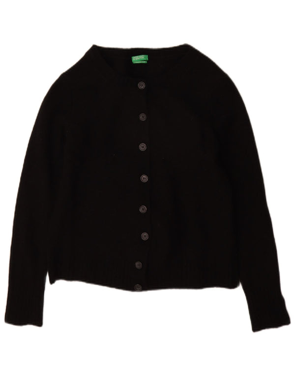 Женский кардиган Benetton UK 10, маленький черный