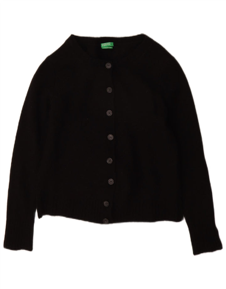 Женский кардиган Benetton UK 10, маленький черный