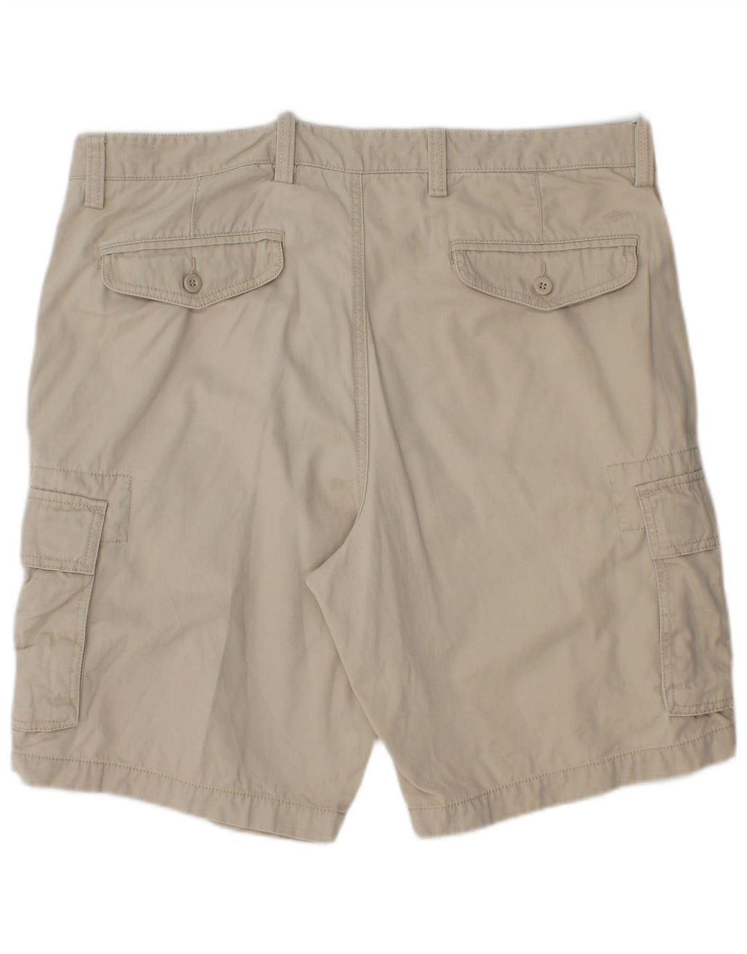 DOCKERS Mens Cargo Shorts W38 XL Beige Cotton