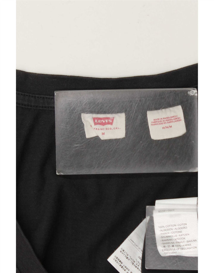 Женская футболка Levi's Top UK 14, средний серый хлопок