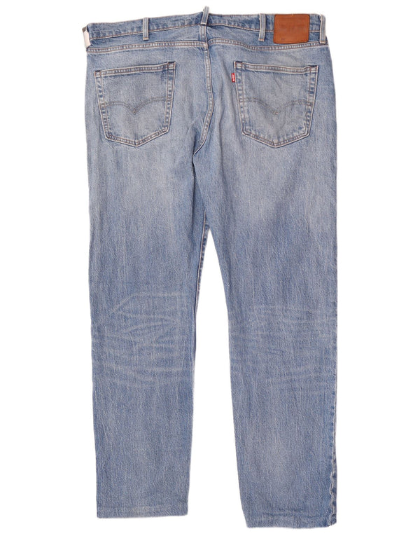 Мужские зауженные джинсы Levi's 502 W40 L33, синий хлопок