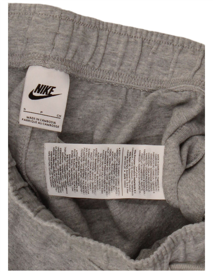 Мужские спортивные брюки Nike, маленькие серые хлопковые брюки для бега