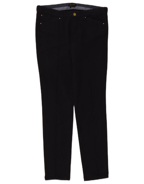 Женские узкие брюки чинос Massimo Dutti EU 40 Medium W30 L31 Темно-синие