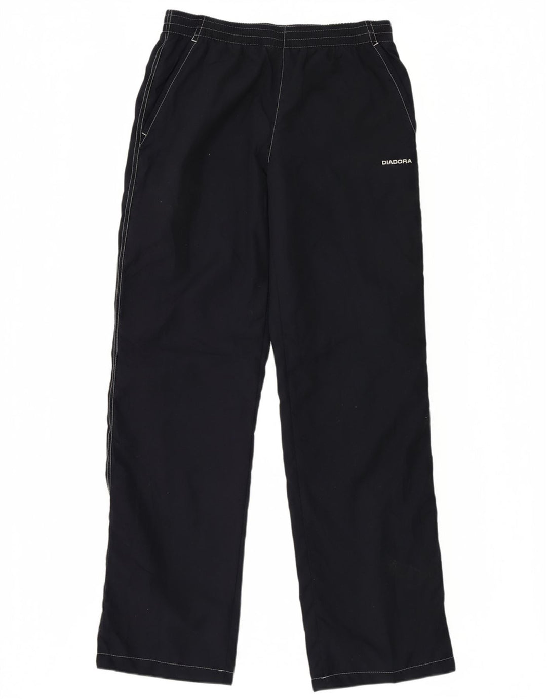 DIADORA Mens Tracksuit Trousers Medium  Navy Blue Polyester