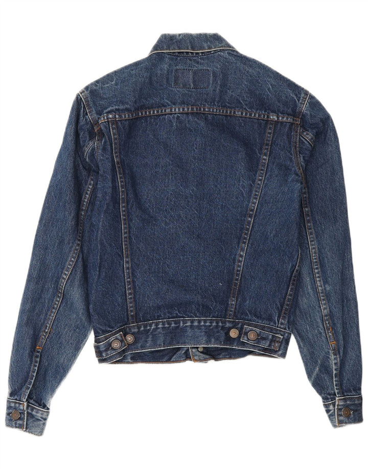 Женская джинсовая куртка LEVI'S EU 36, маленькая синяя