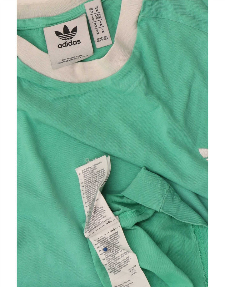 Мужская футболка Adidas Top Medium Green Cotton