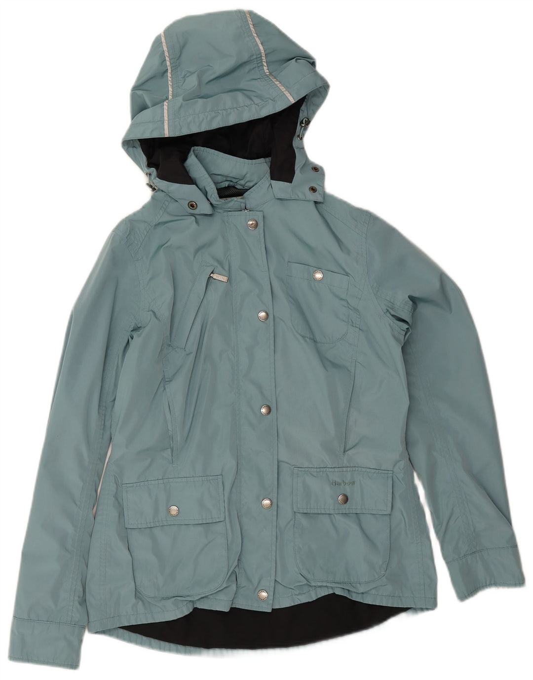 Женская непромокаемая куртка с капюшоном Barbour UK 14, большая синяя