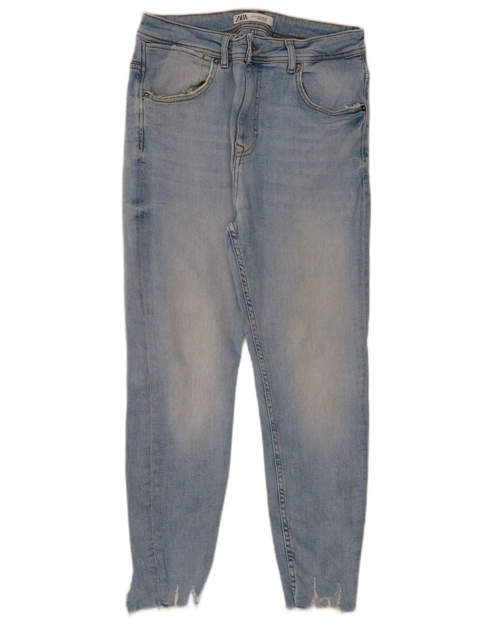 Мужские укороченные джинсы Zara EU 42, большие W32 L25, синие