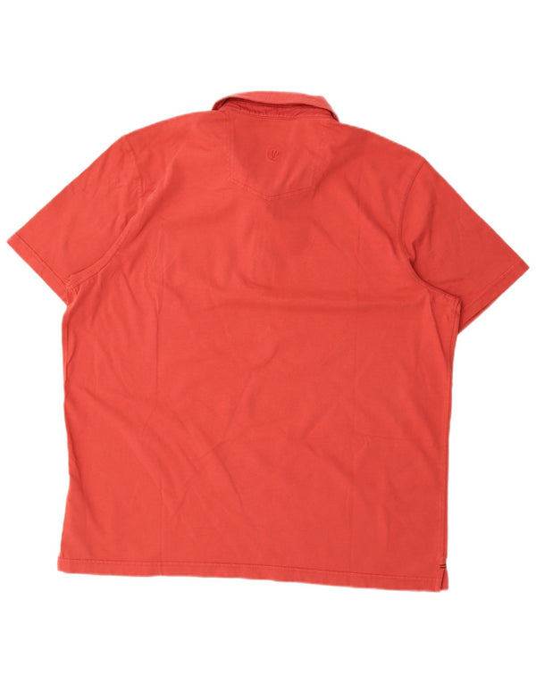 Мужская рубашка поло Fat Face 2XL, красный хлопок