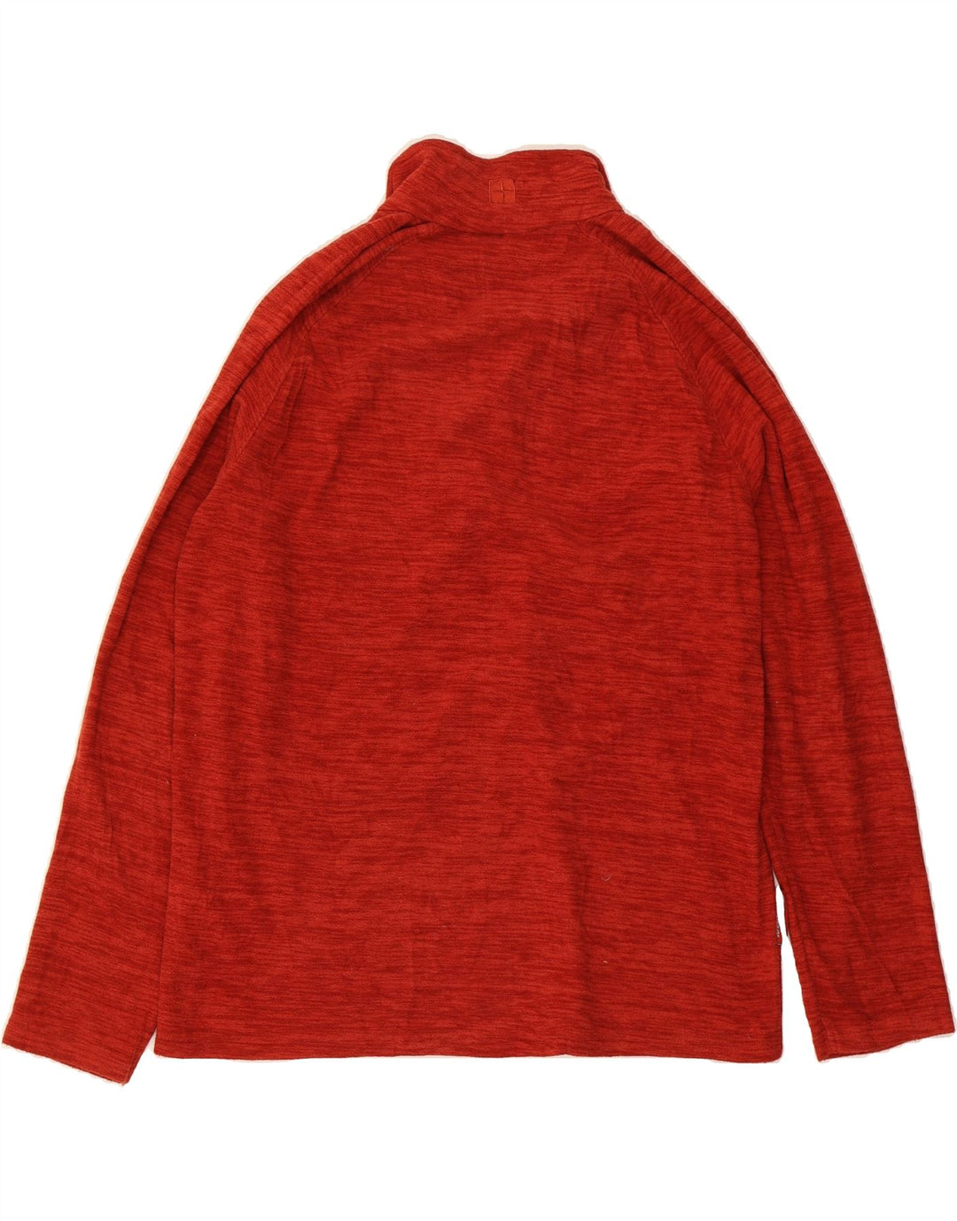 MOUNTAIN WAREHOUSE Mens Zip Neck Fleece Jumper Large Red Polyester Vintage Mountain Warehouse and Second-Hand Mountain Warehouse from Messina Hembry 
