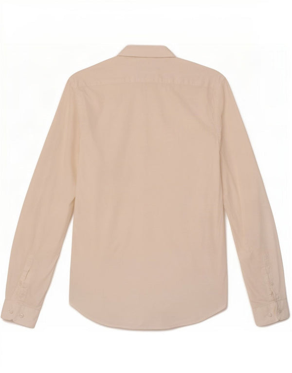 Мужская рубашка Super Slim Fit Zara, маленькая белая