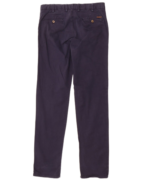 Мужские брюки-чиносы Massimo Dutti Slim Fit EU 40 Medium W31 L33 Темно-синие