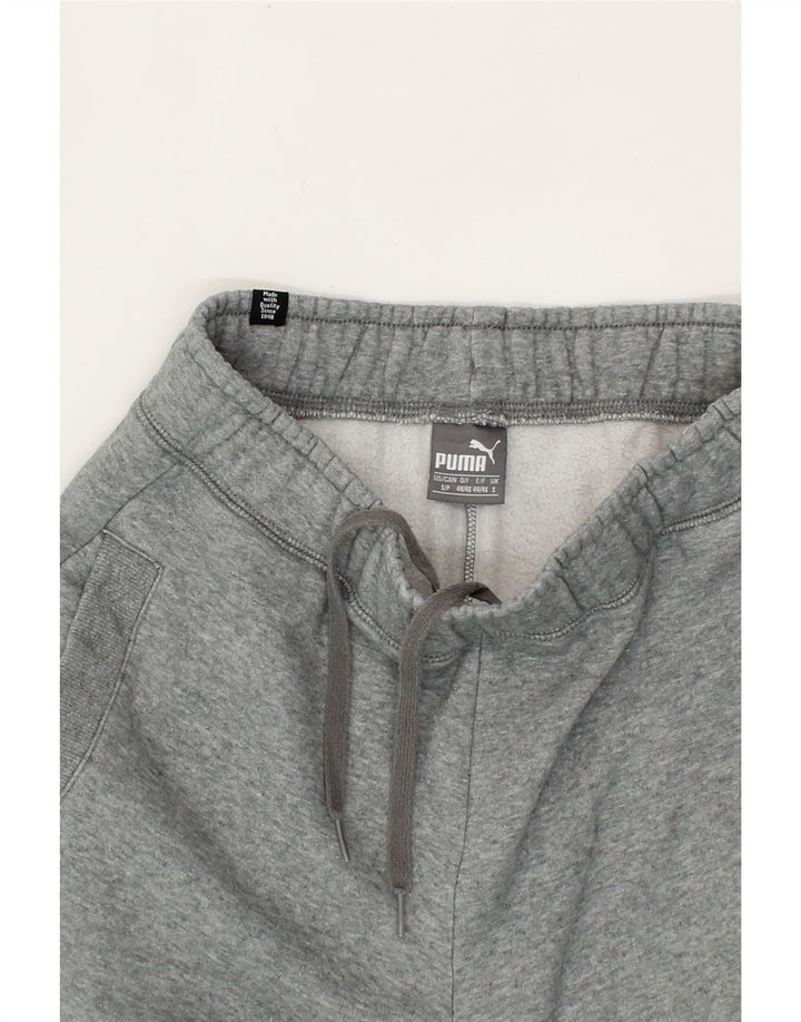 PUMA Mens Graphic Tracksuit Trousers Joggers Small  Grey Cotton Vintage Puma and Second-Hand Puma from Messina Hembry 
