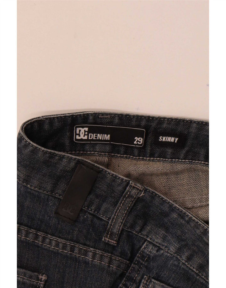 Женские джинсы скинни DC W29 L26 синие