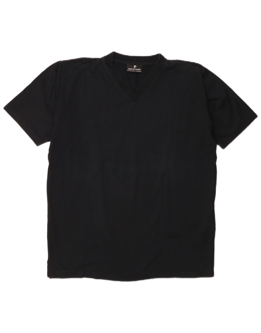 Мужская футболка Pierre Cardin Top Medium Black Cotton
