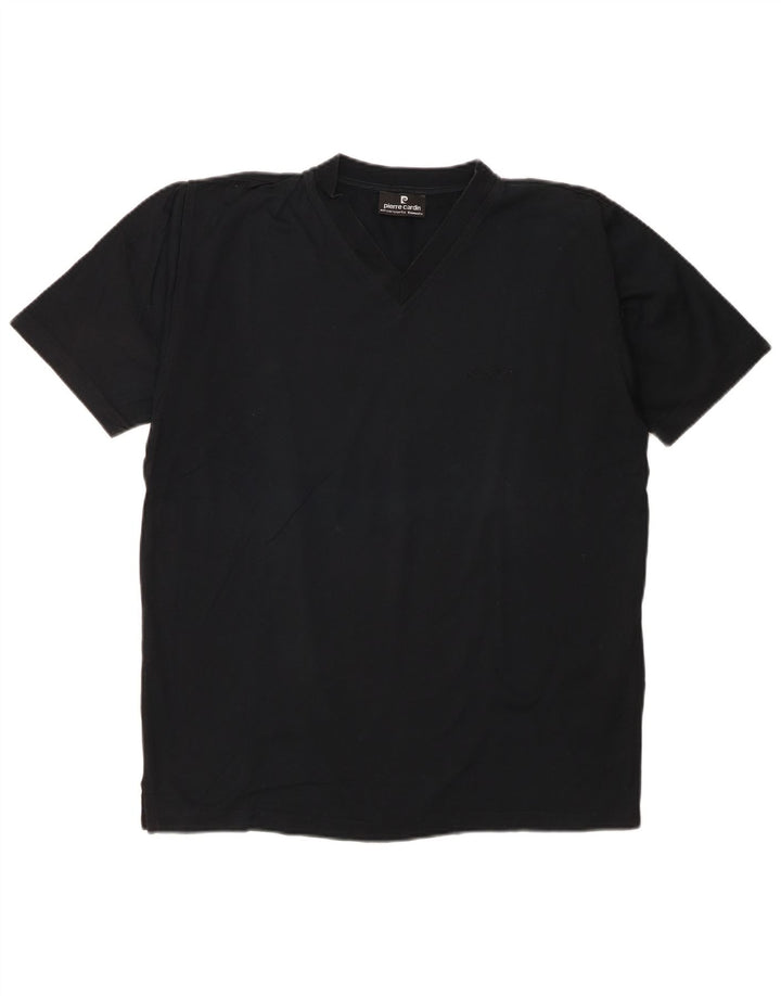 Мужская футболка Pierre Cardin Top Medium Black Cotton