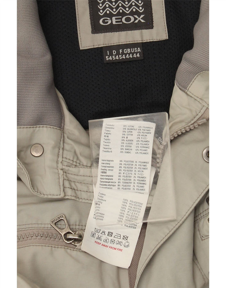 Мужская куртка-бомбер Geox UK 44 2XL Серый хлопок