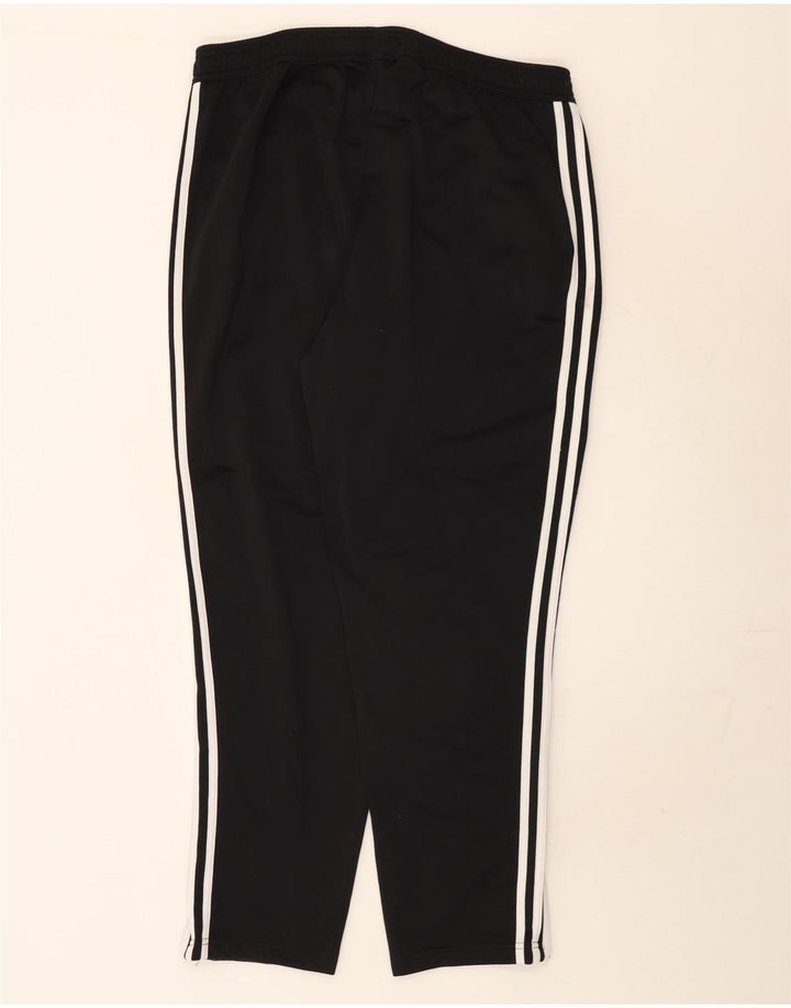 Мужские спортивные брюки Adidas XL черные из полиэстера