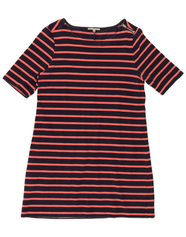 Женское платье-футболка Gap UK 18 XL Темно-синее в полоску