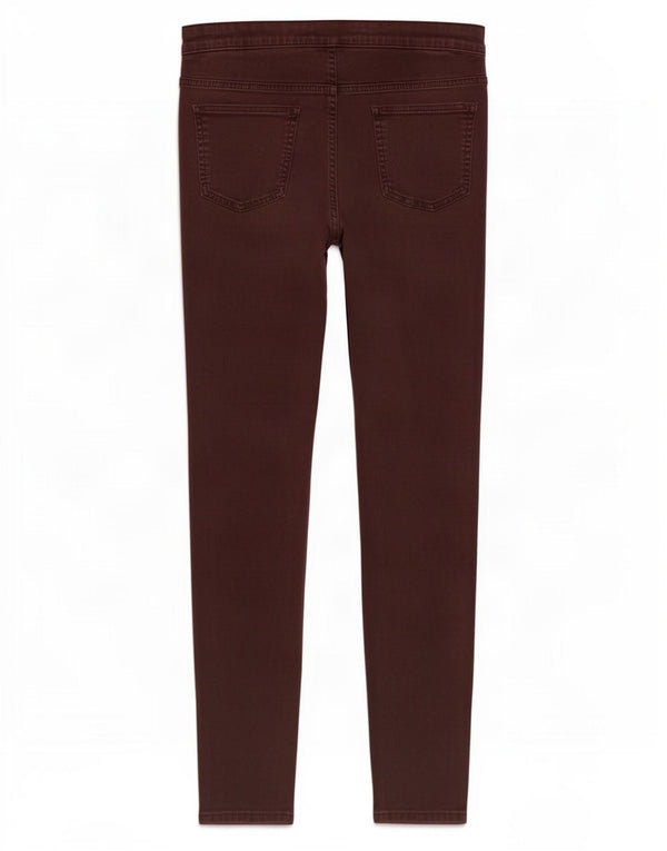 Marks & Spencer Womens Jegging Jeans UK 16 Large W32 L27 Brown Cotton