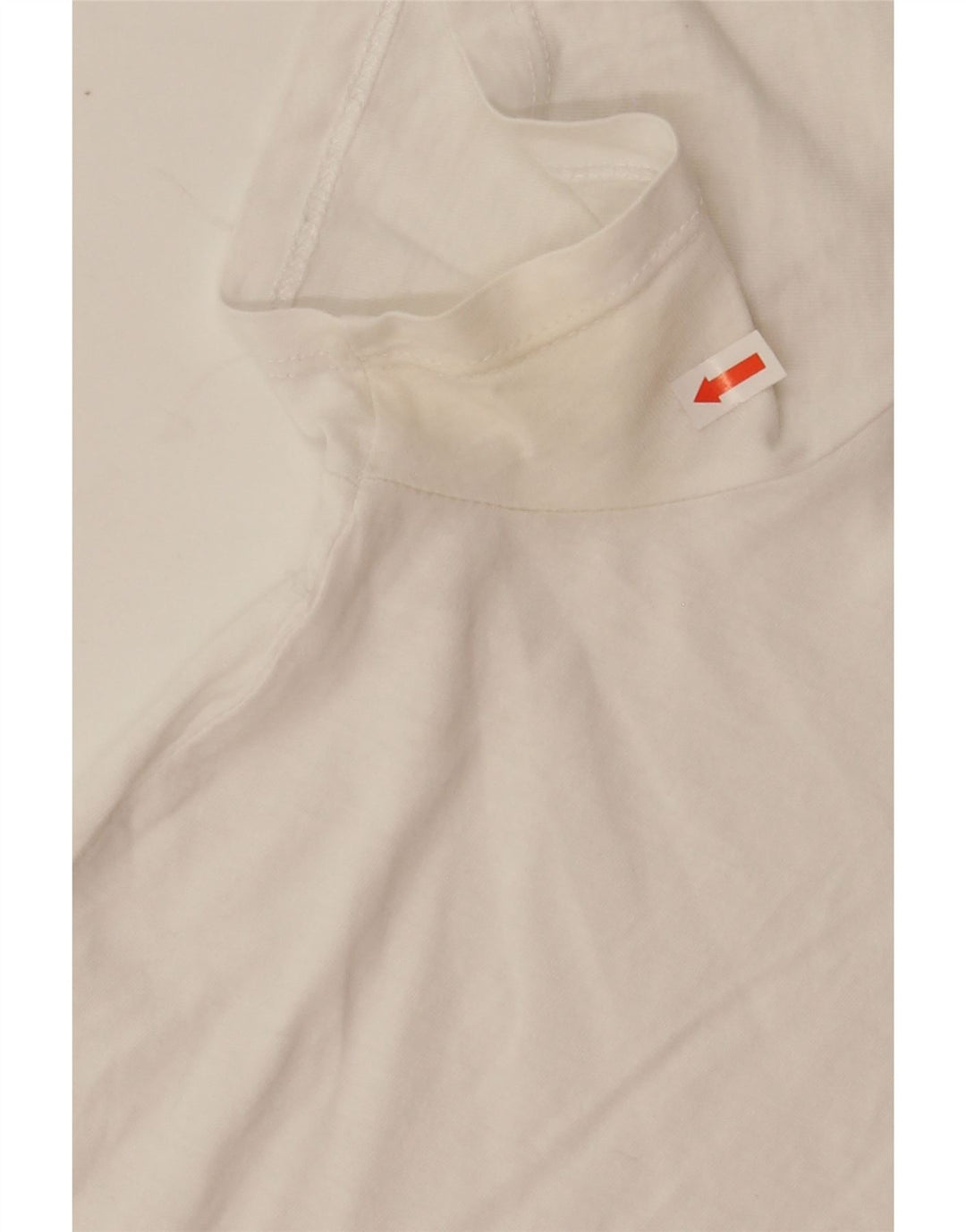 LEVI'S Womens Graphic T-Shirt Top UK 14 Medium White Cotton Vintage Levi's and Second-Hand Levi's from Messina Hembry 