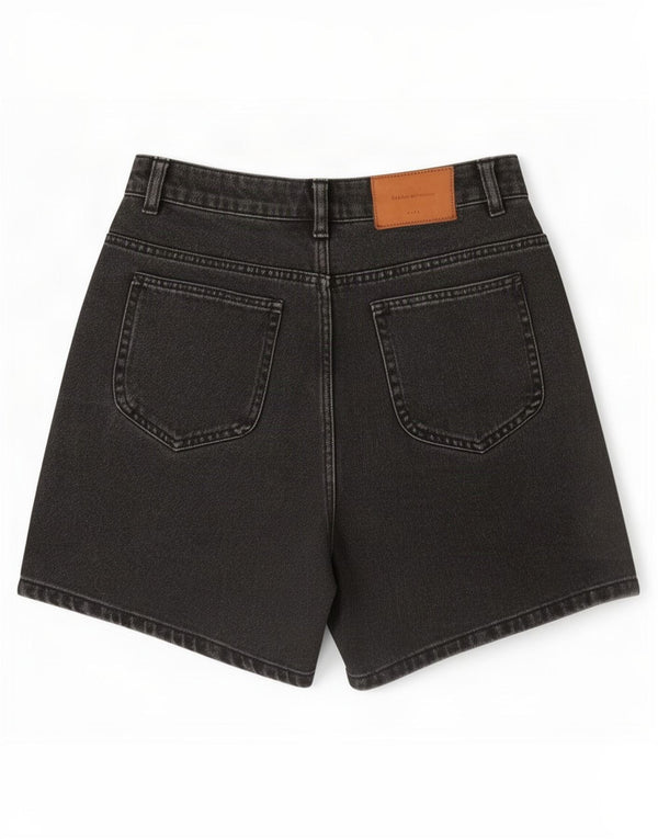 Женские джинсовые шорты Zara EU 36 XS W26 Серые