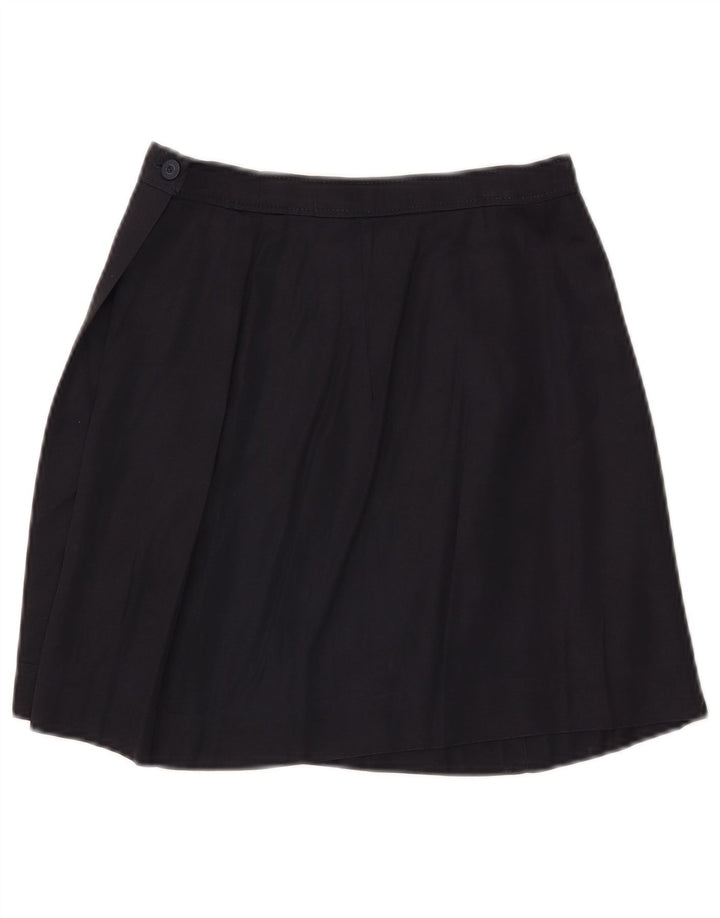 Женская мини-юбка VINTAGE W25, маленькая, черная