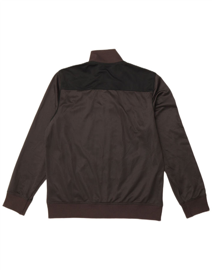 LOTTO Мужской спортивный костюм Верхняя куртка XL Серый полиэстер с цветными блоками