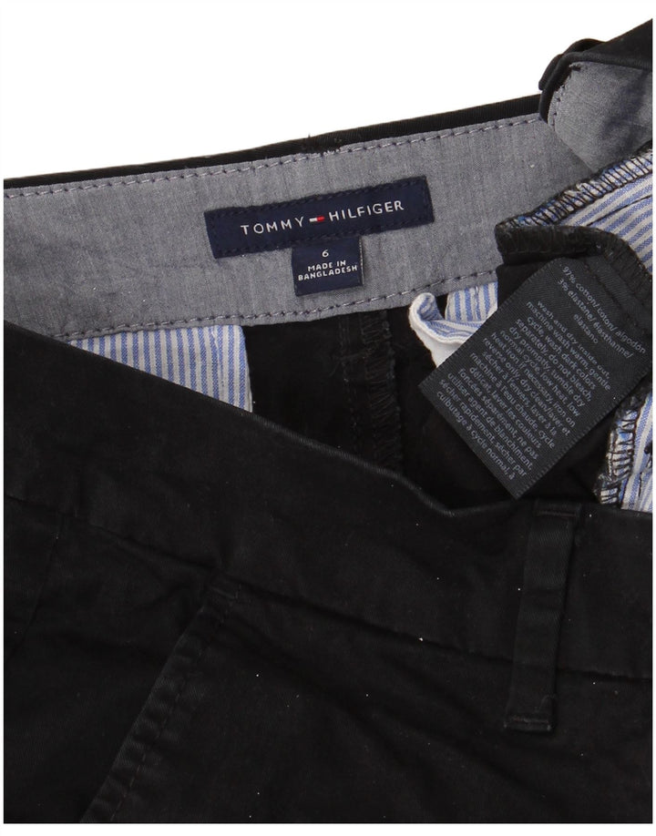 Женские брюки чинос скинни Tommy Hilfiger США 6 Средний W32 L29 Черные