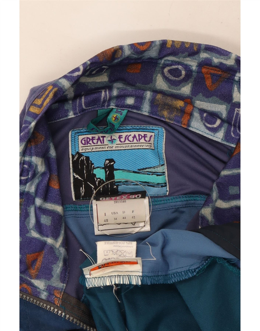 Мужской спортивный костюм Great Escapes Top Jacket IT 48 Medium Multicolored