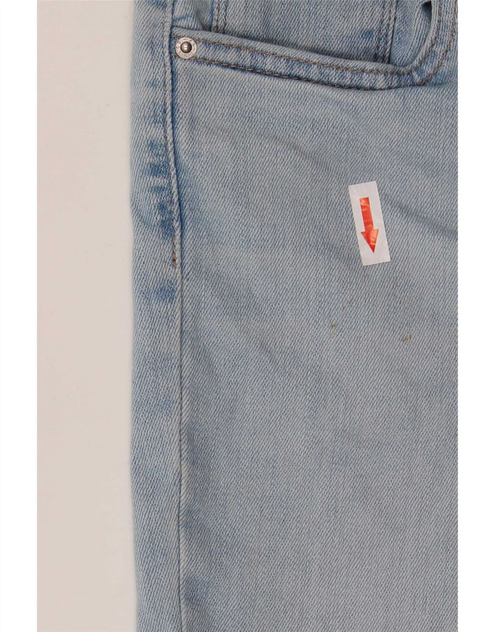 Женские джинсовые шорты Levi's 724 с высокой посадкой W26, маленькие синие, хлопок
