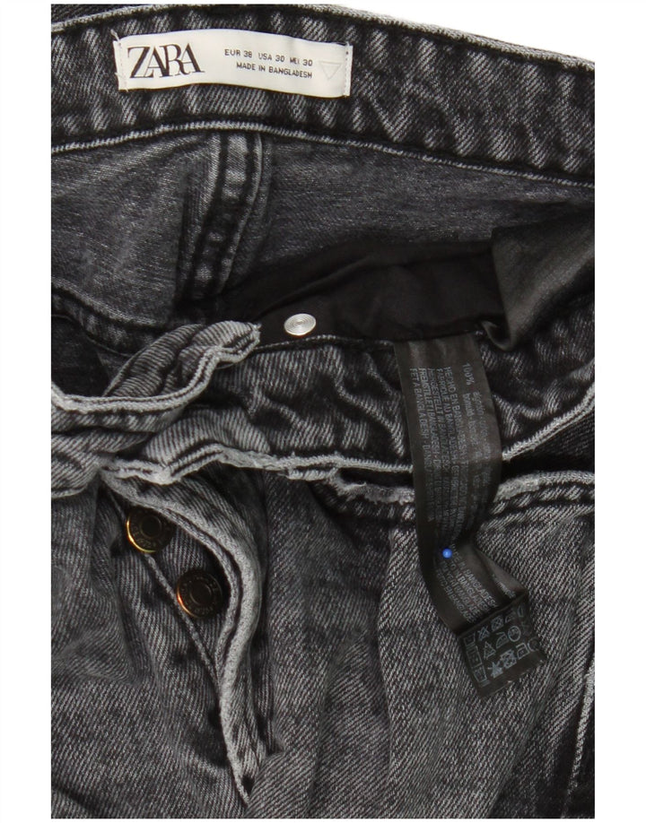 Мужские узкие джинсы Zara EU 38 Small W30 L26 Серый хлопок