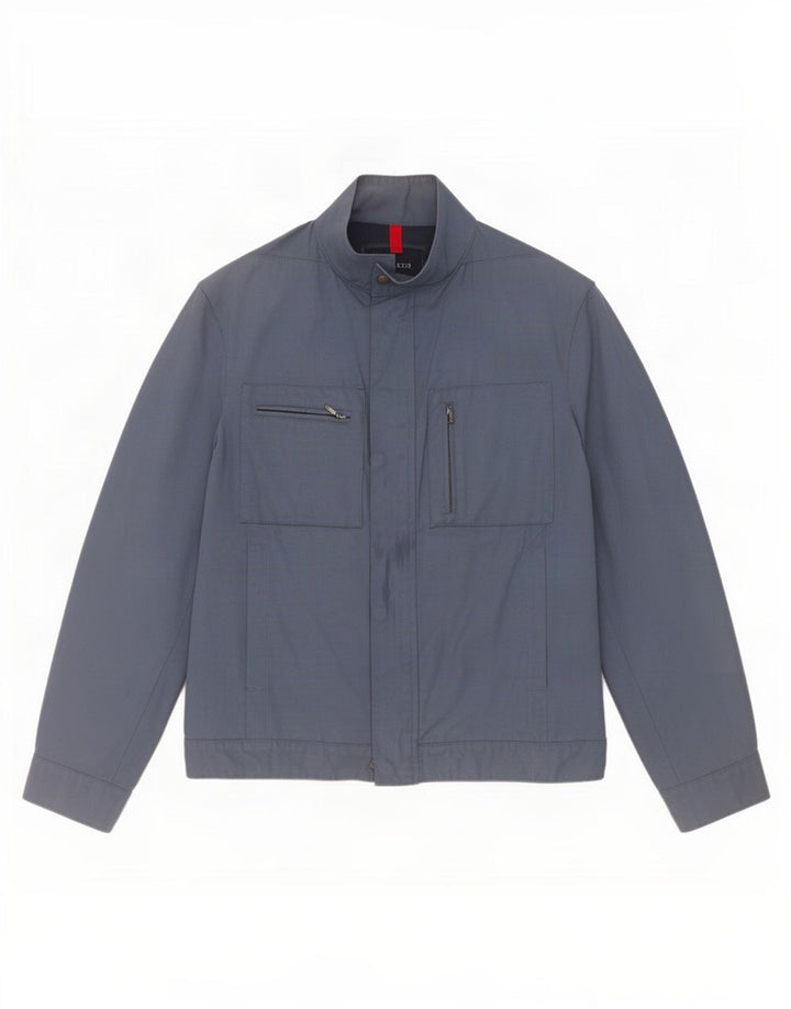 Мужская куртка Trussardi IT 48 Medium Navy Blue Полиамид