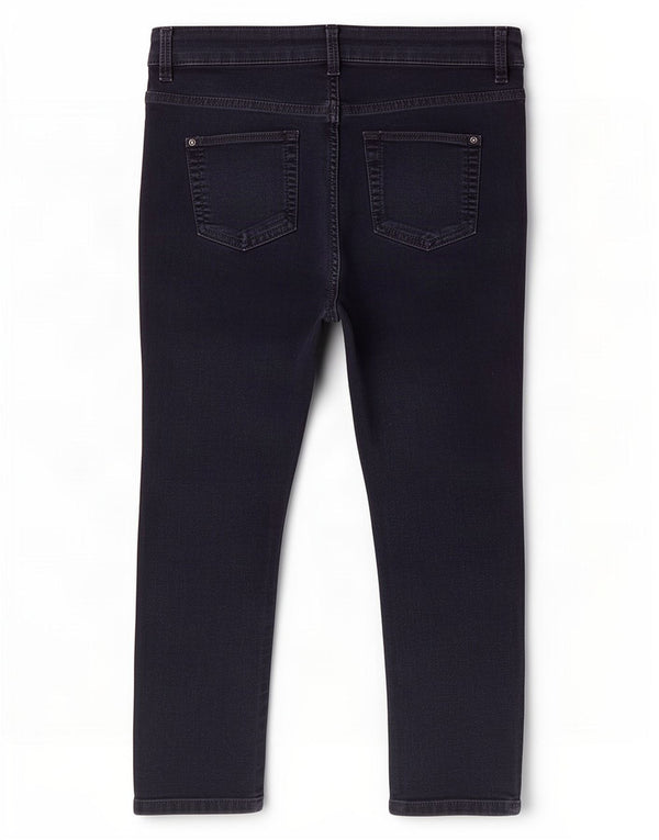 Женские джинсы-капри скинни Marks & Spencer UK 10, маленькие W28 L21, темно-синие