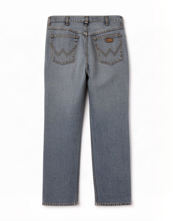 Мужские прямые джинсы Wrangler Ohio W38 L30, синий хлопок