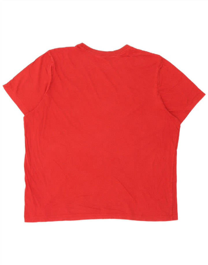 Мужская футболка Nike Top 2XL, красный хлопок