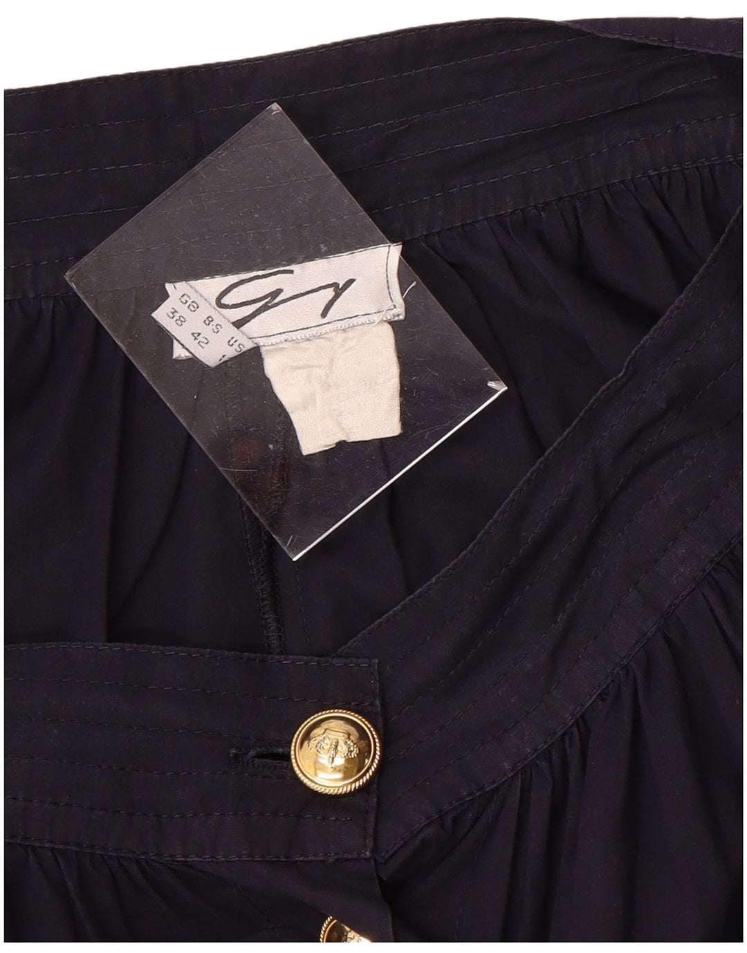 GENNY Женская расклешенная юбка EU 38 Medium W28 Темно-синий