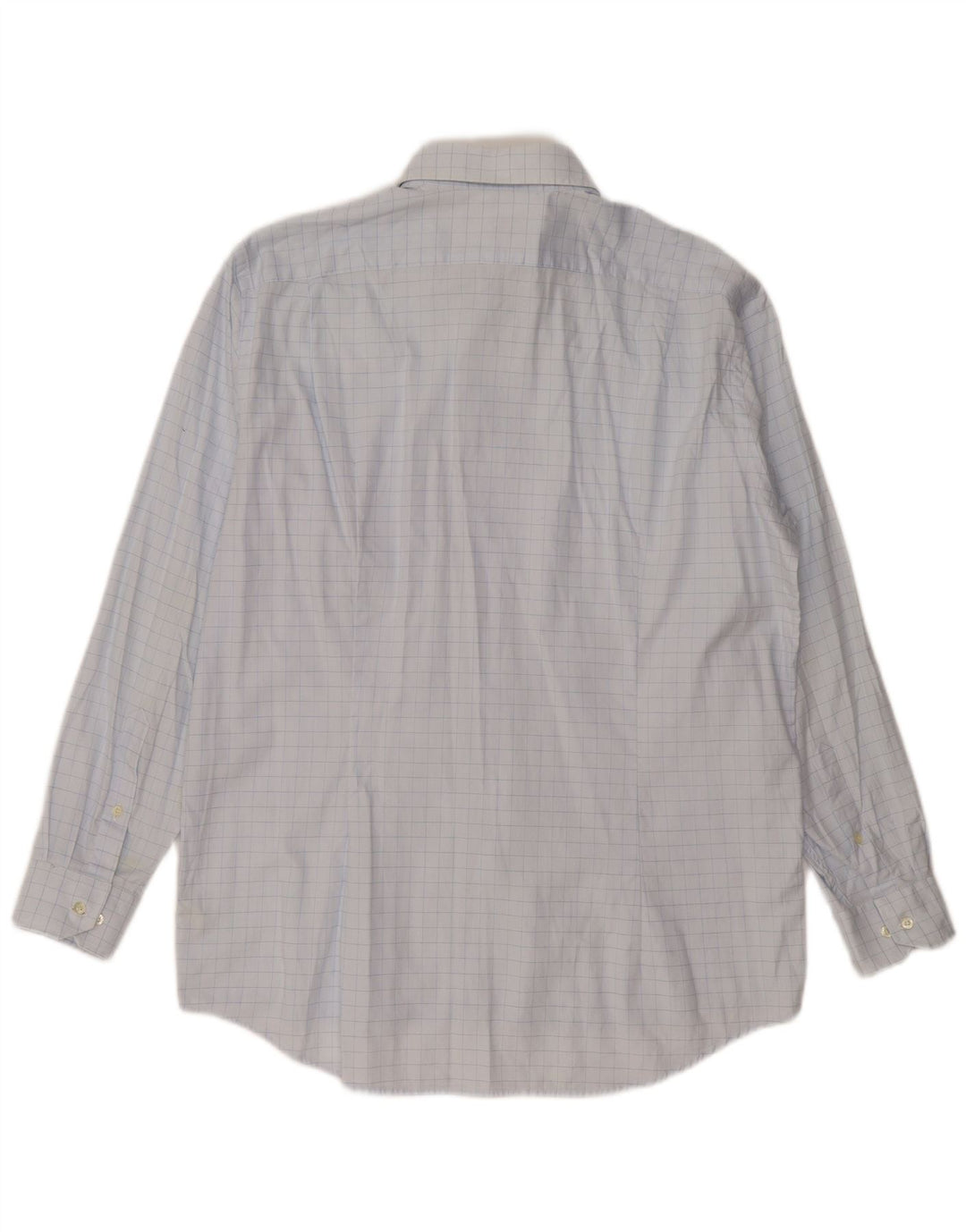 Мужская рубашка LACOSTE, размер 41, большая синяя клетка, хлопок