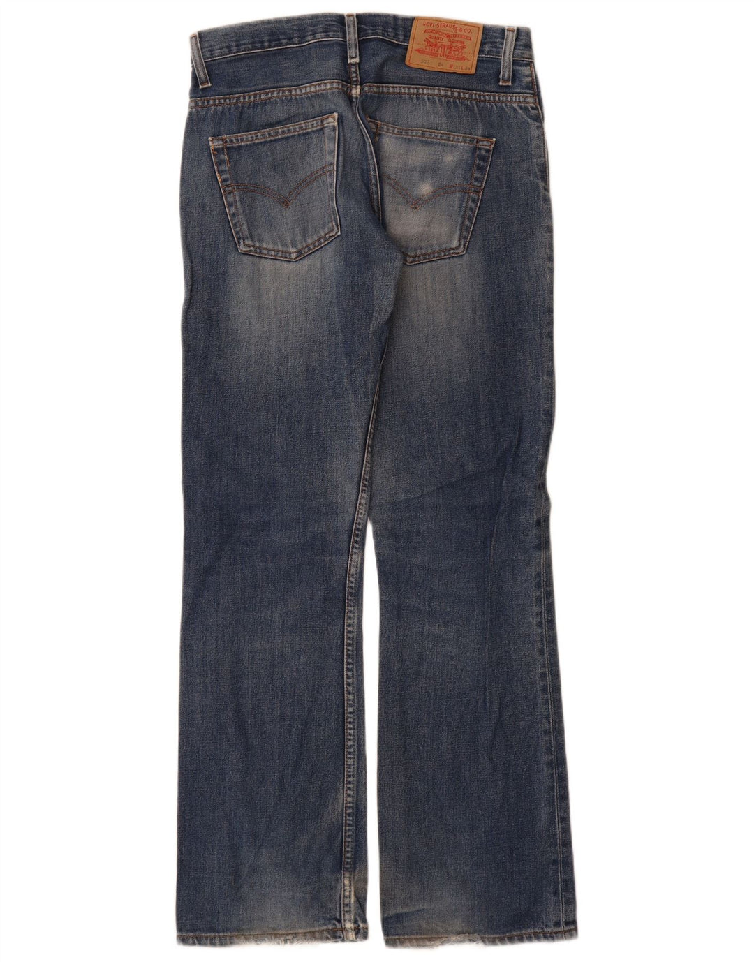 Мужские джинсы Levi's 507 Bootcut W31 L34 синие, хлопок