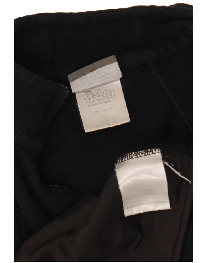 Женская флисовая куртка Jack Wolfskin UK 10, маленькая, черный полиэстер