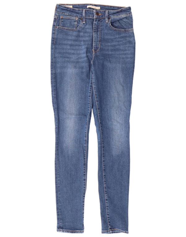 Женские джинсы скинни LEVI'S 721 с высокой посадкой W30 L32 Синие, хлопок