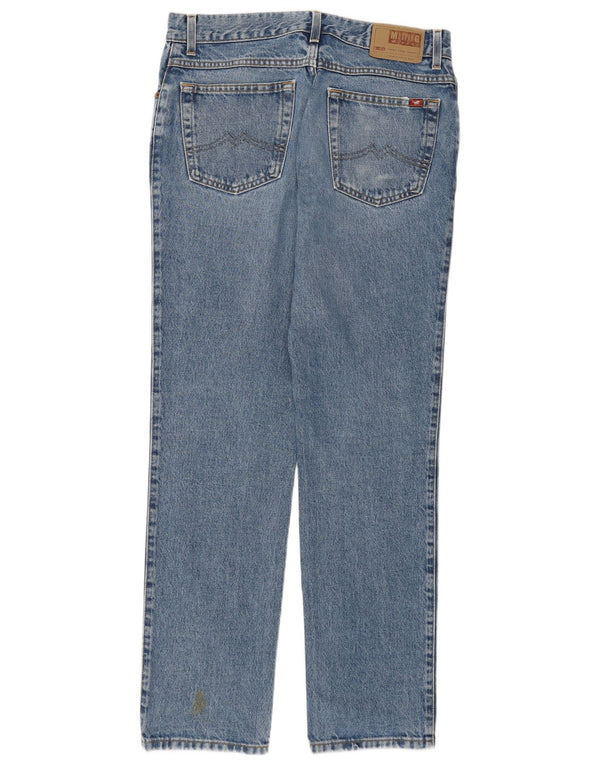 Мужские прямые джинсы MUSTANG W33 L30, синий хлопок