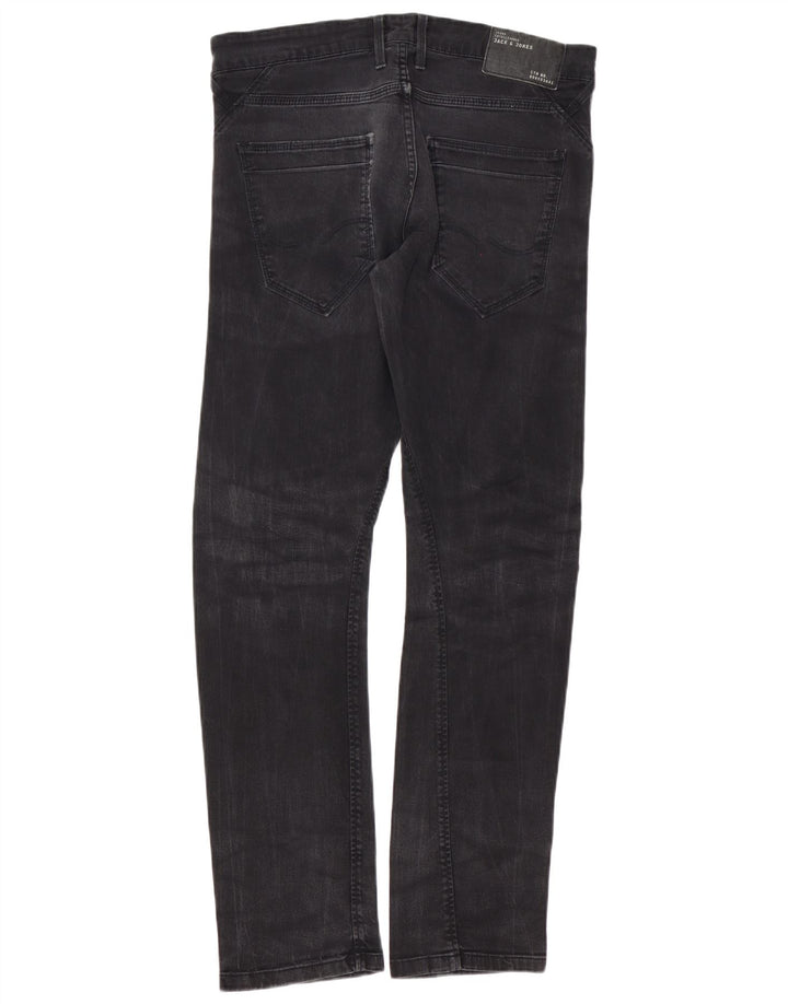 Мужские зауженные джинсы Jack & Jones W32 L34 черные