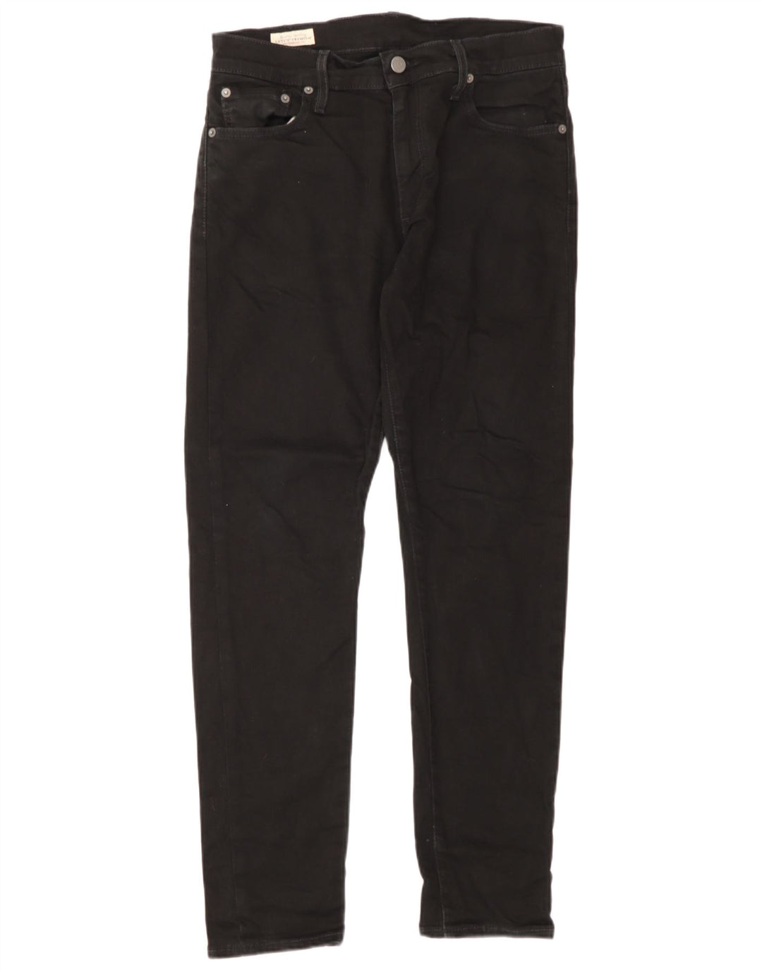 Мужские узкие джинсы Levi's W30 L30, черный хлопок