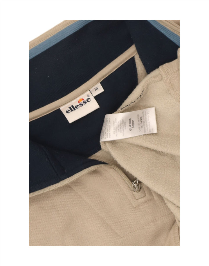 Мужской свитшот с воротником на молнии Ellesse, средний бежевый полиэстер
