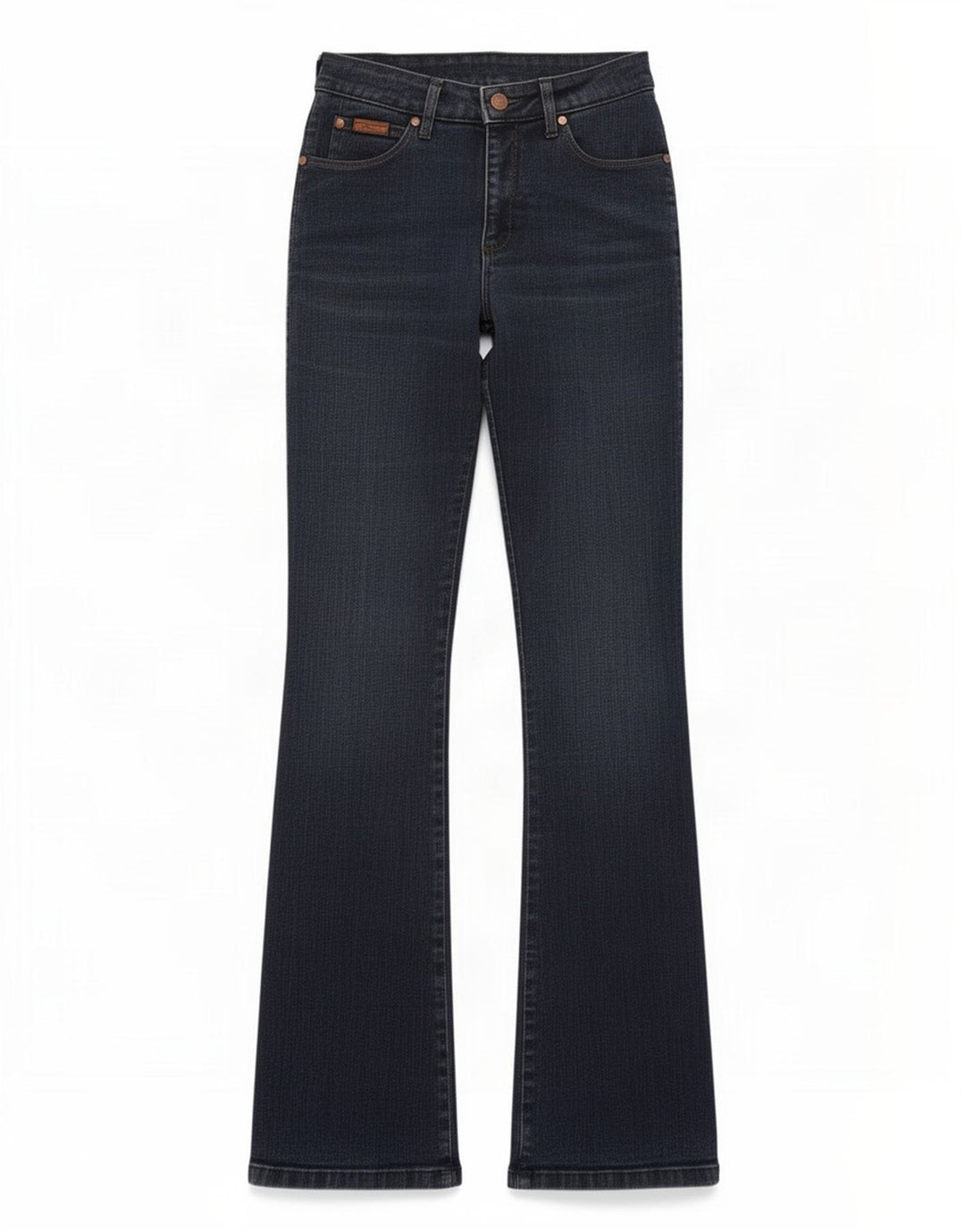 Женские джинсы Wrangler Regular Bootcut W28 L32 Темно-синие, хлопок