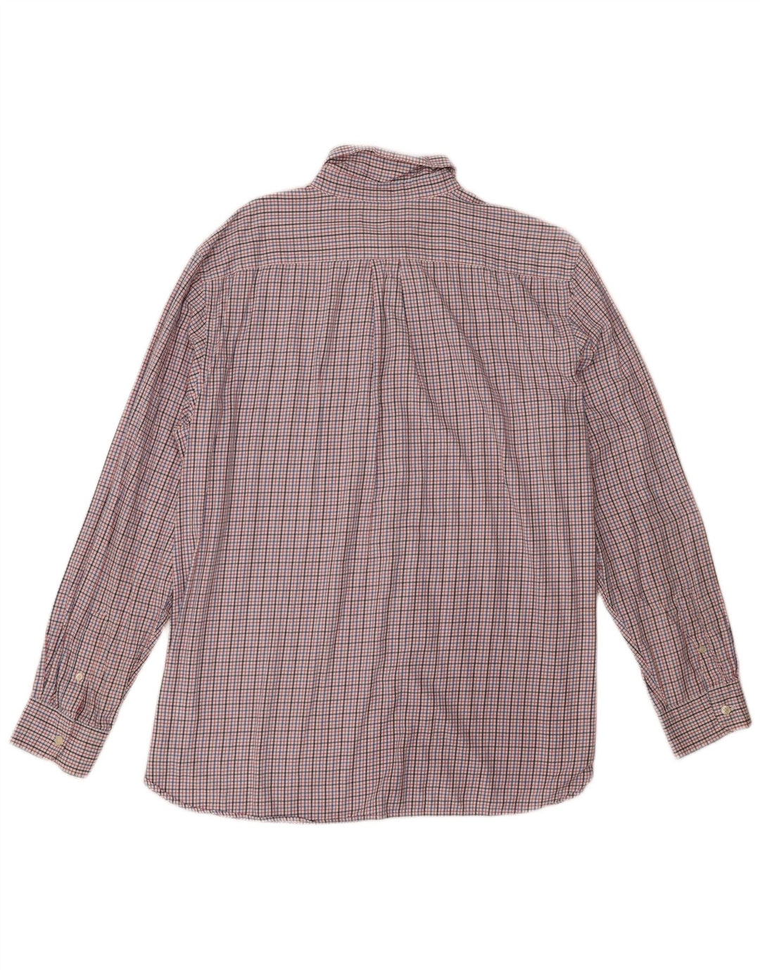 Мужская фланелевая рубашка Chaps XL, хлопковая красная клетка